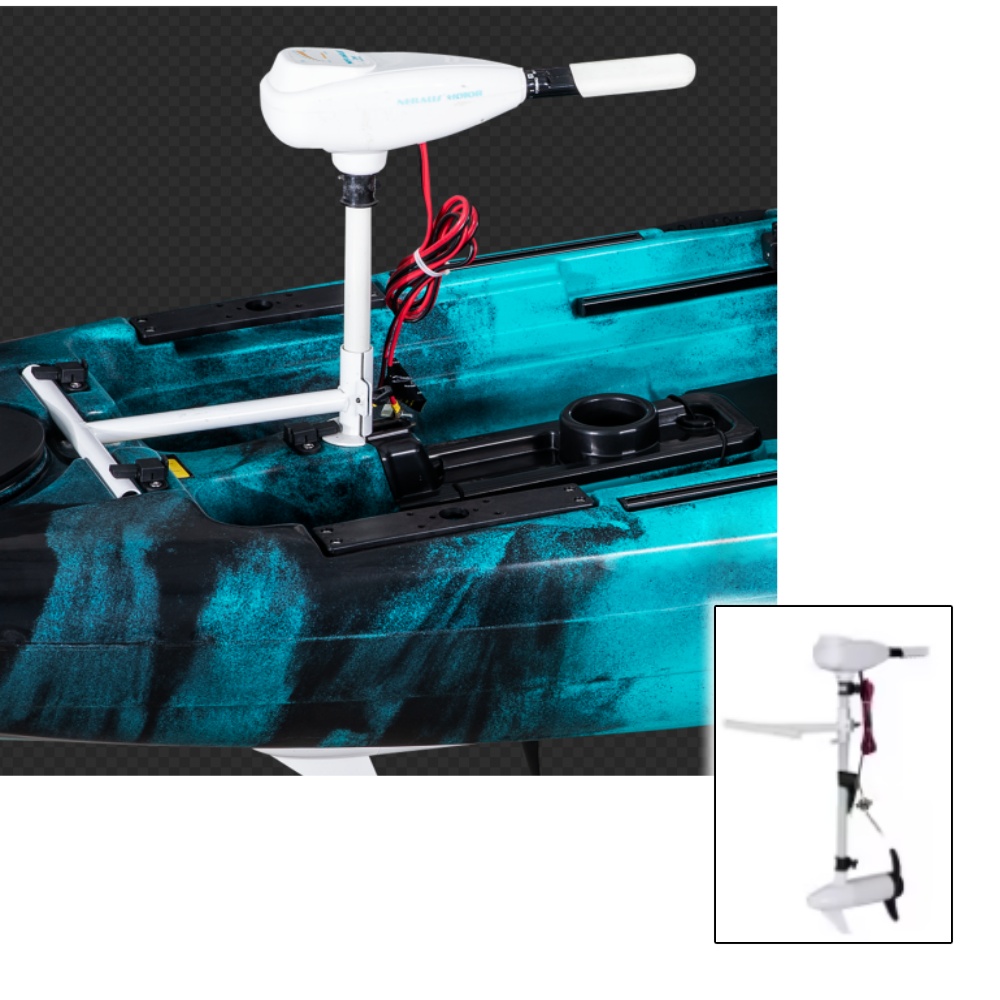 Fishing Kayak Trolling Motor - 36lbs/46lbs 12V Elektromotor Trollingmotor für Propellerpedal