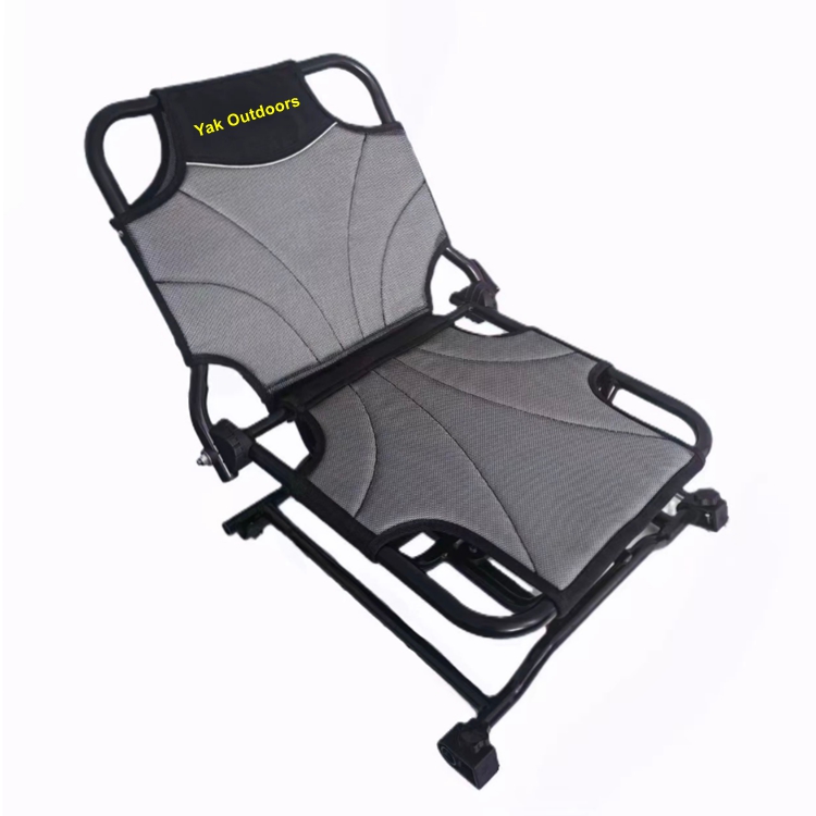 Fishing Kayak Seat - Yak Outdoors 2026 Aluminiumlegierung Kajak-Angelsitz 5-stufig