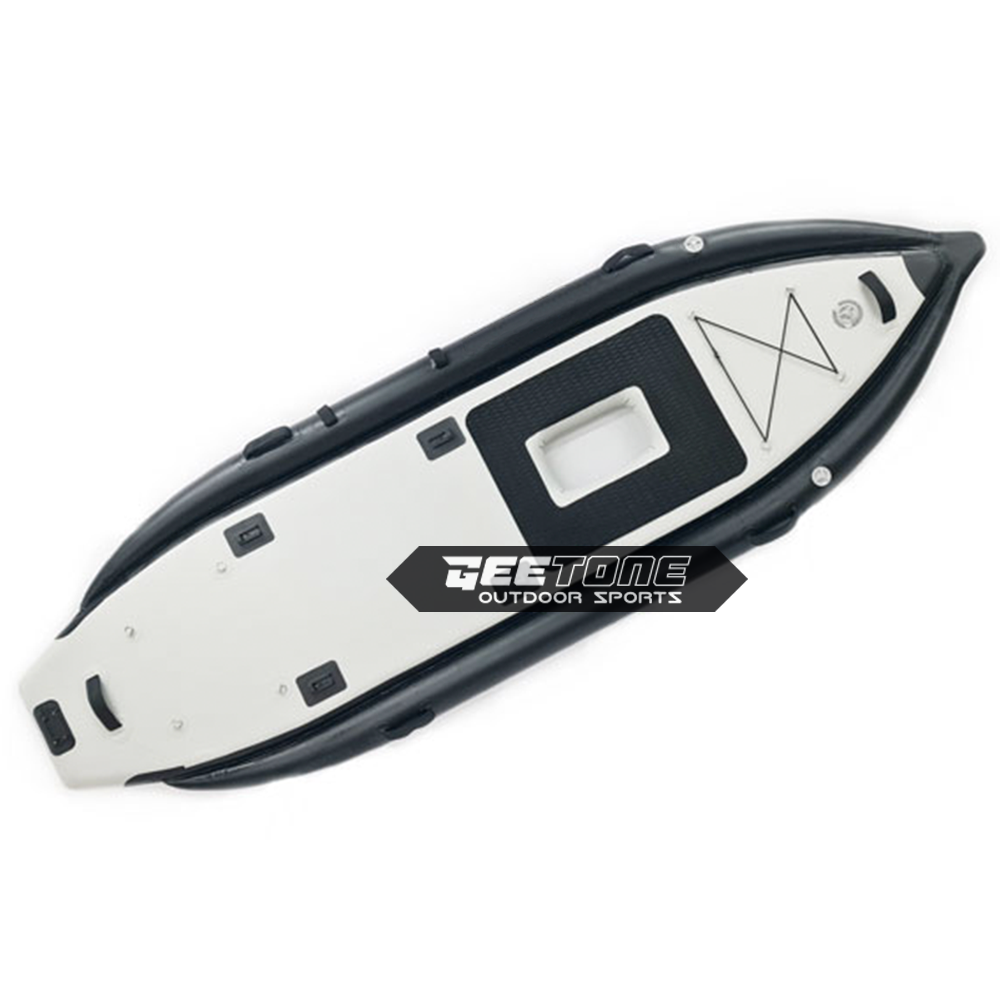 Fishing Kayak Inflatable - Geetone OFF-SUP Kajak mit Pedalantrieb und