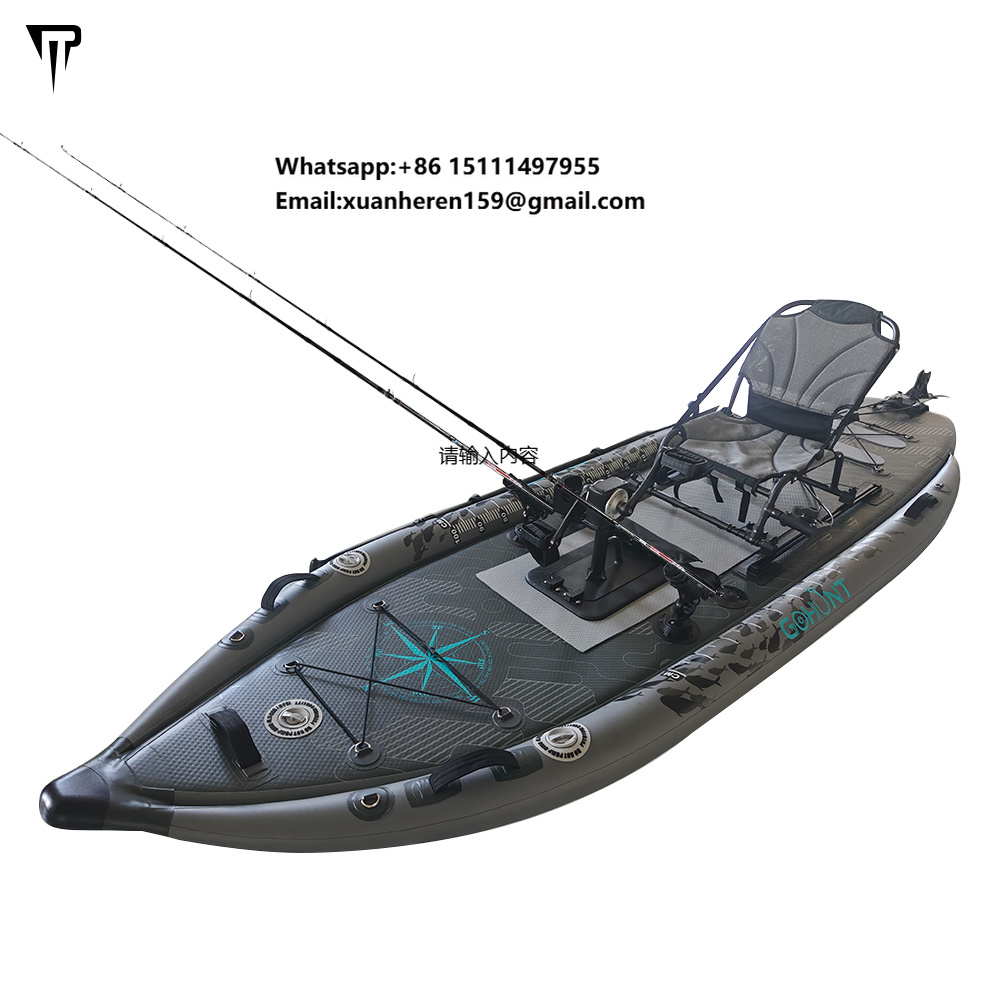 Fishing Kayak Pedal Drive - JTRDA 2024 Neues Aufblasbares Kajak Pesca