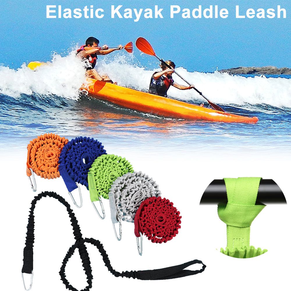 Einstellbare elastische Kajak  – Fishing Kayak Paddle Leash Bewertung und Preis