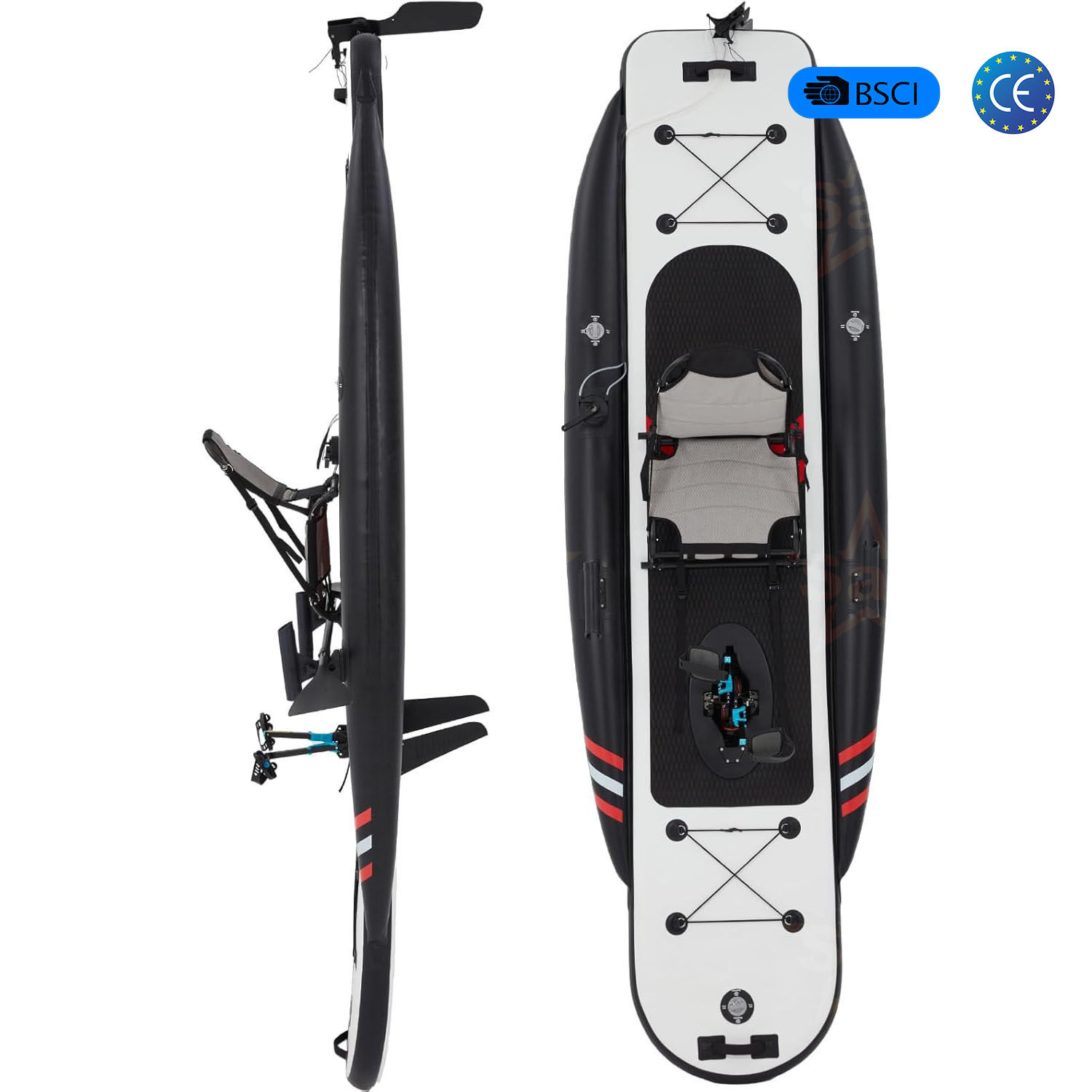 Hochwertiges aufblasbares Peda – Fishing Kayak Pedal Drive Bewertung und Preis