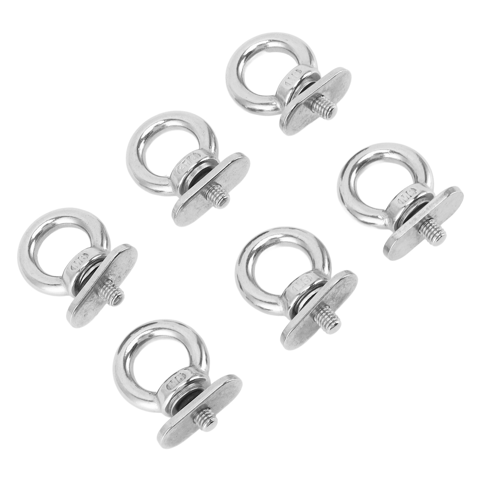 Schienenmontierte Ösen 6 Stück – Fishing Kayak Anchor Bewertung und Preis
