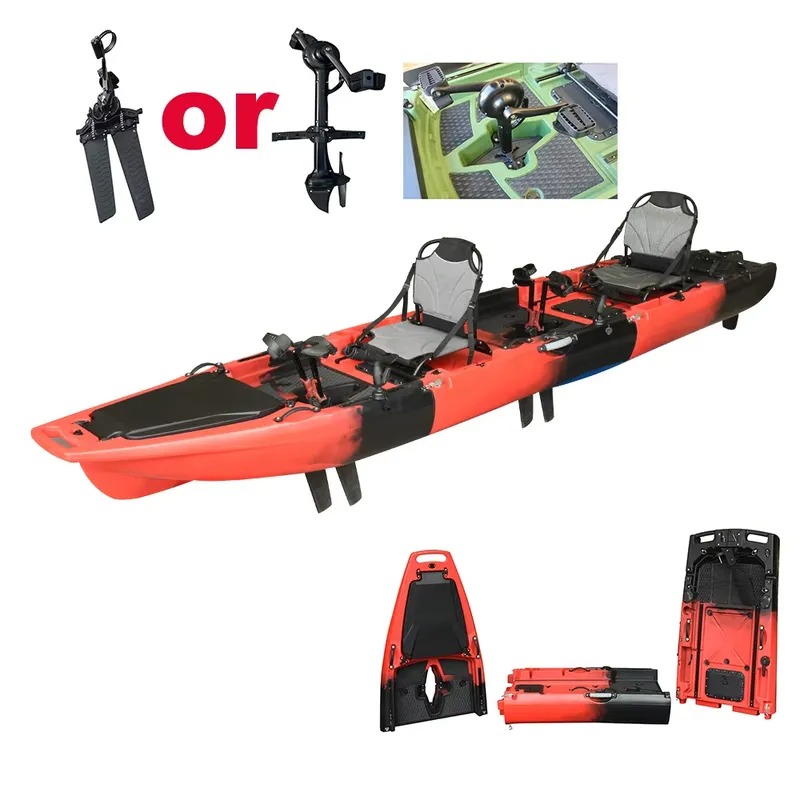 Heißer Verkauf: 14FT 2-Persone – Fishing Kayak Sit In Bewertung und Preis