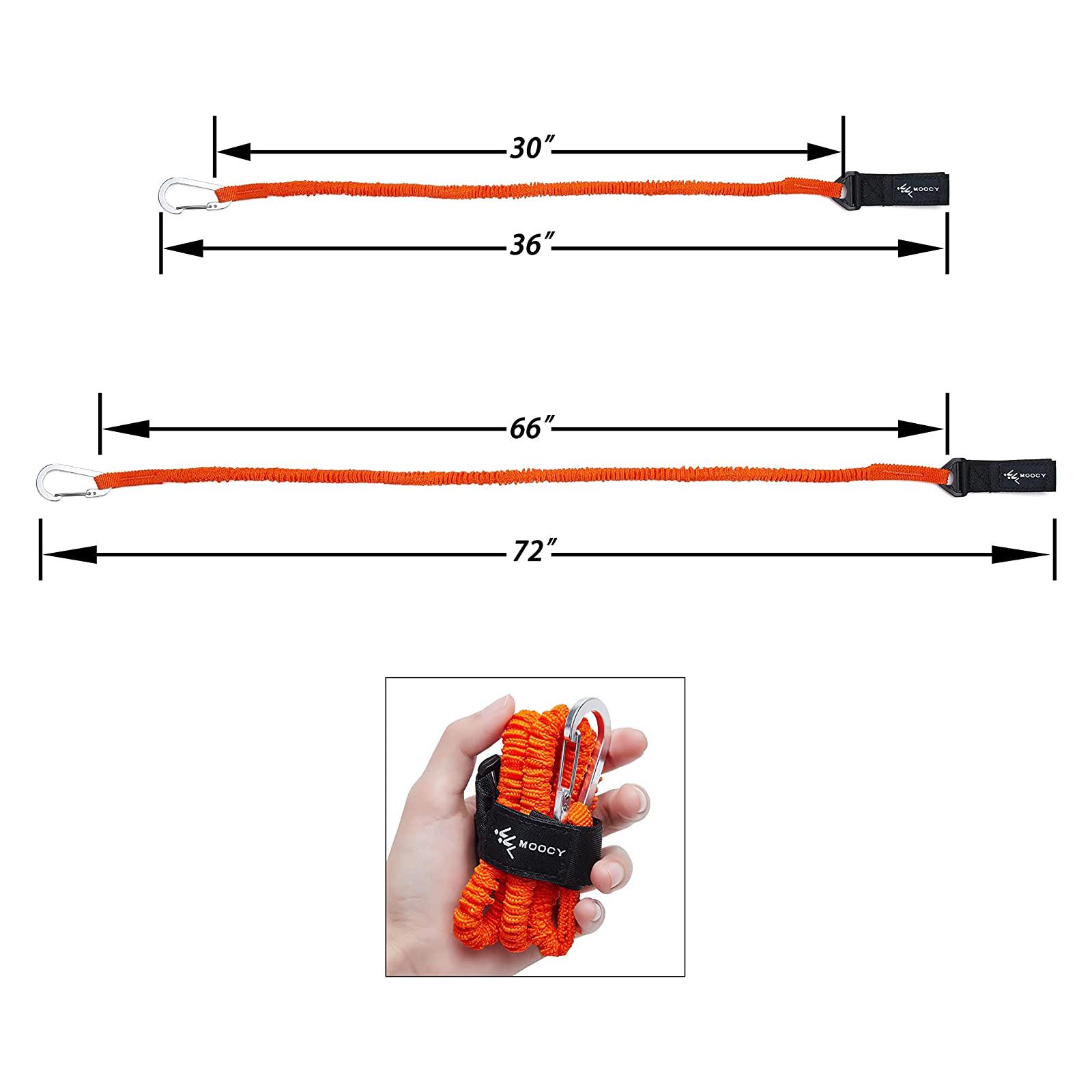 Verstellbare elastische Kajak- – Fishing Kayak Paddle Leash Bewertung und Preis