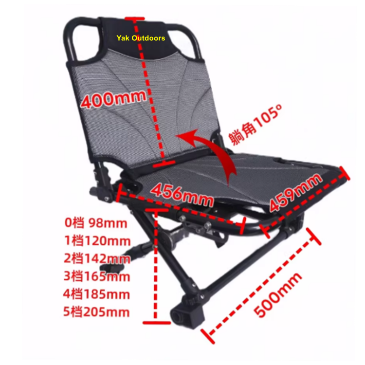 Yak Outdoors 2026 Aluminiumleg – Fishing Kayak Seat Bewertung und Preis