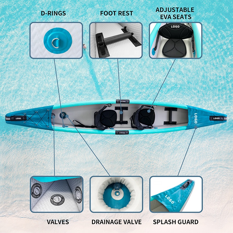 Drop-Stitch-Kajak, aufblasbare – Fishing Kayak Sit In Bewertung und Preis