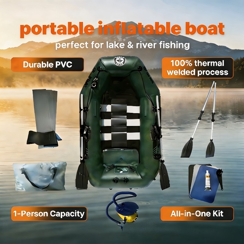 1-Personen-Angelboot Günstiges – Fishing Kayak Inflatable Bewertung und Preis