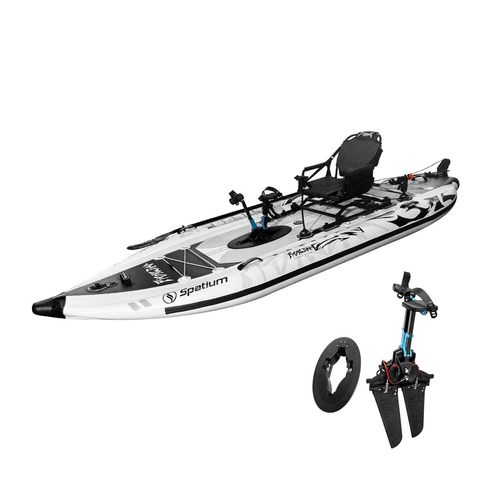 Spatium 11,5 Fuß aufblasbares  – Fishing Kayak Seat Bewertung und Preis