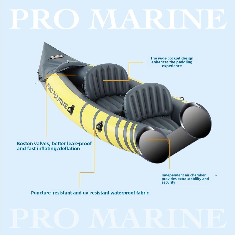 Mehrzweck-Schlauchboot für Sch – Fishing Kayak Inflatable Bewertung und Preis