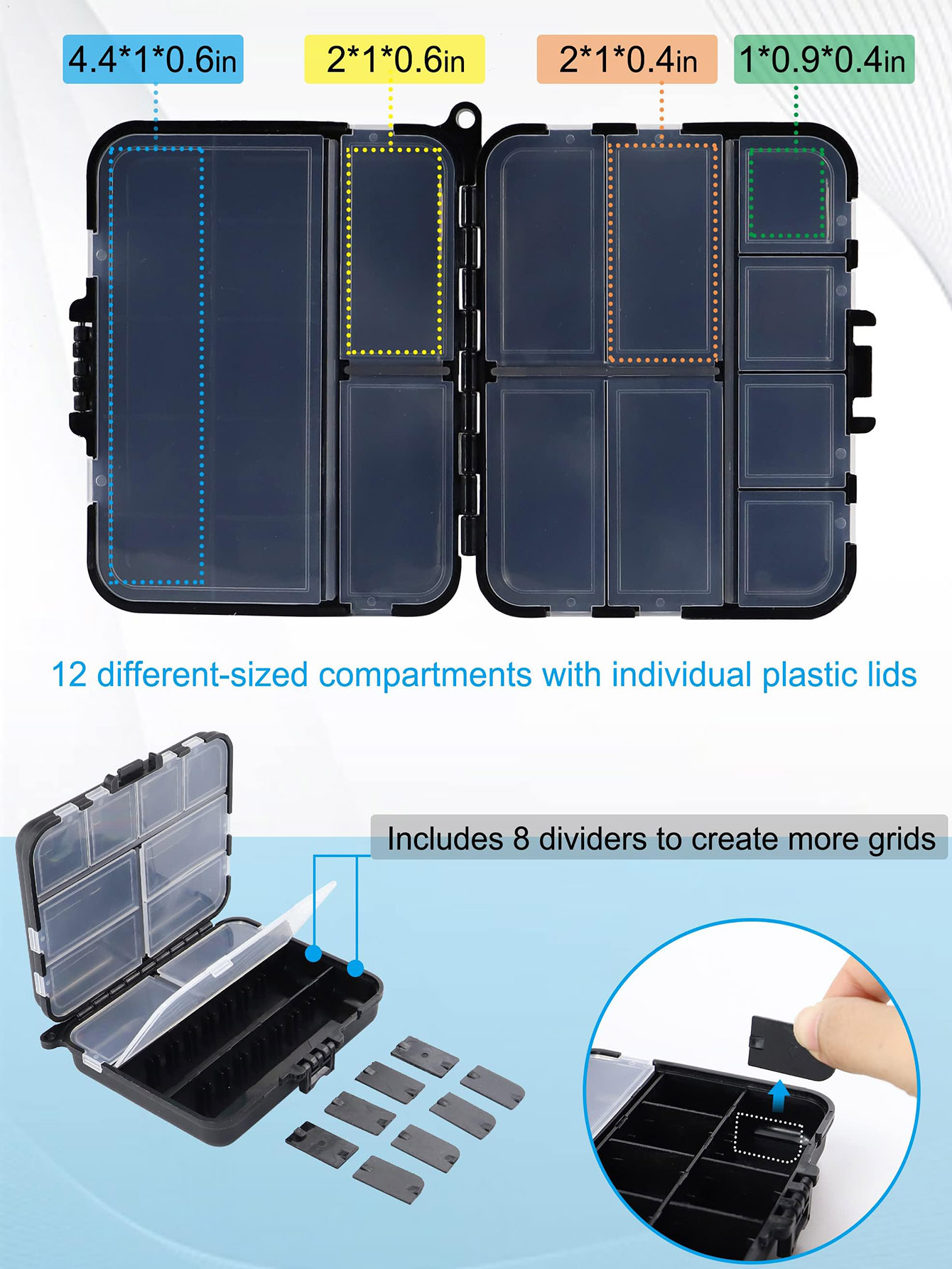 Kleine Tackle Box Organizer Mi – Fishing Kayak Crate Bewertung und Preis